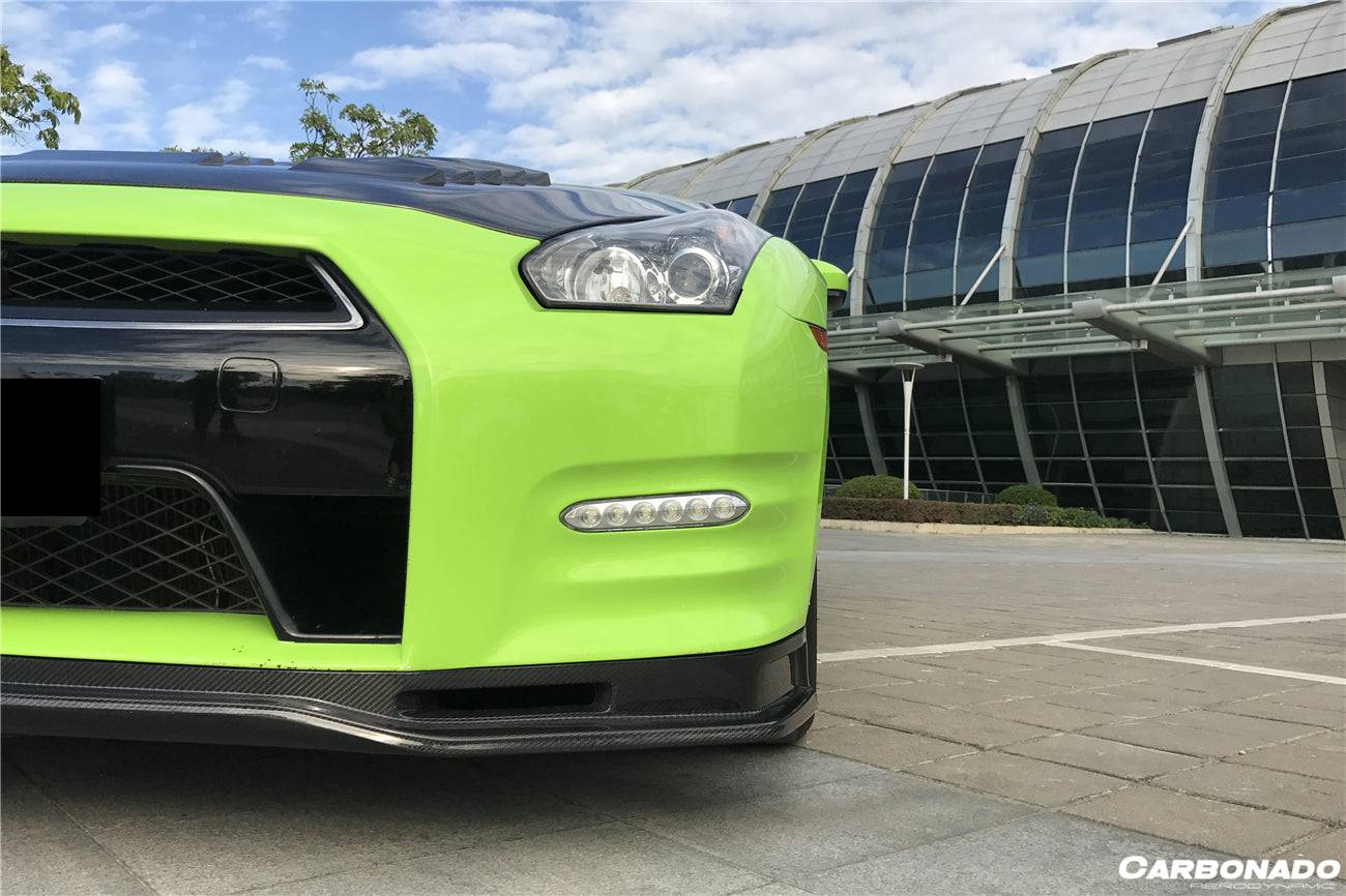 2012-2016 Nissan GTR R35 DBA NSM Style Part Carbon Fiber Front Lip - Carbonado Aero