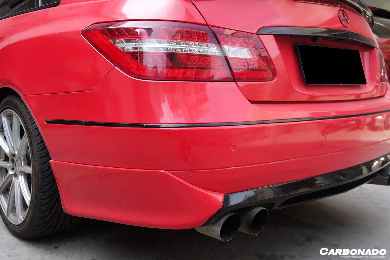 2010-2013 Mercedes Benz E Class W207 Coupe LRS Style Rear Lip - Carbonado Aero