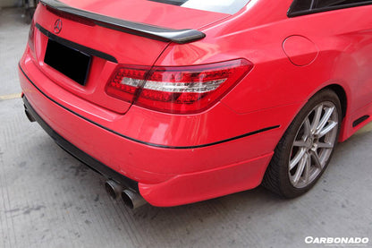 2010-2013 Mercedes Benz E Class W207 Coupe LRS Style Rear Lip - Carbonado Aero