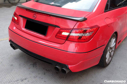 2010-2013 Mercedes Benz E Class W207 Coupe LRS Style Rear Lip - Carbonado Aero