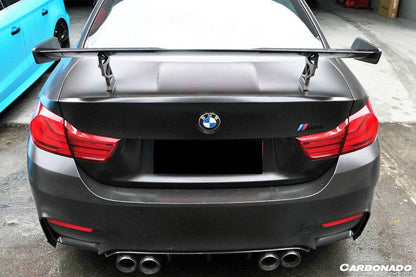 2014-2020 BMW M4 F82 GTS Style Carbon Fiber Trunk Spoiler - Carbonado Aero