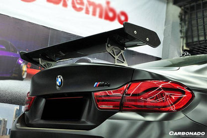 2014-2020 BMW M4 F82 GTS Style Carbon Fiber Trunk Spoiler - Carbonado Aero