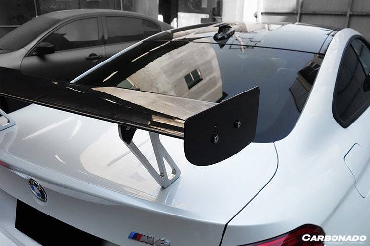 2014-2020 BMW M4 F82 F80 M3 GTS2 Style Carbon Fiber Trunk Spoiler - Carbonado Aero