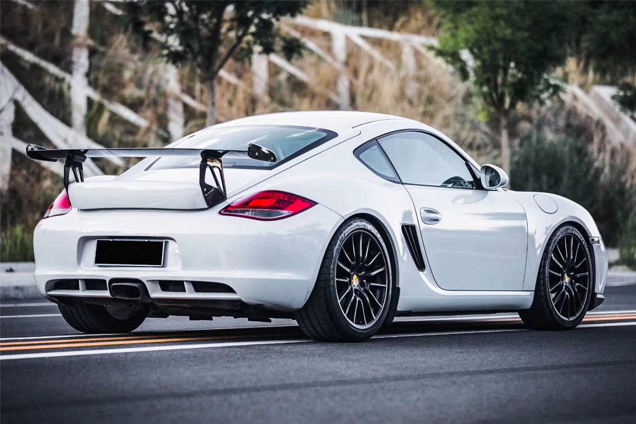 2005-2012 Porsche Cayman/Boxster 987 GT Style Trunk Spoiler - Carbonado