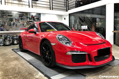 2012-2015 Porsche 911 991.1 Carrera/Targa S/4/4S GT3 Style Front Bumper - Carbonado Aero