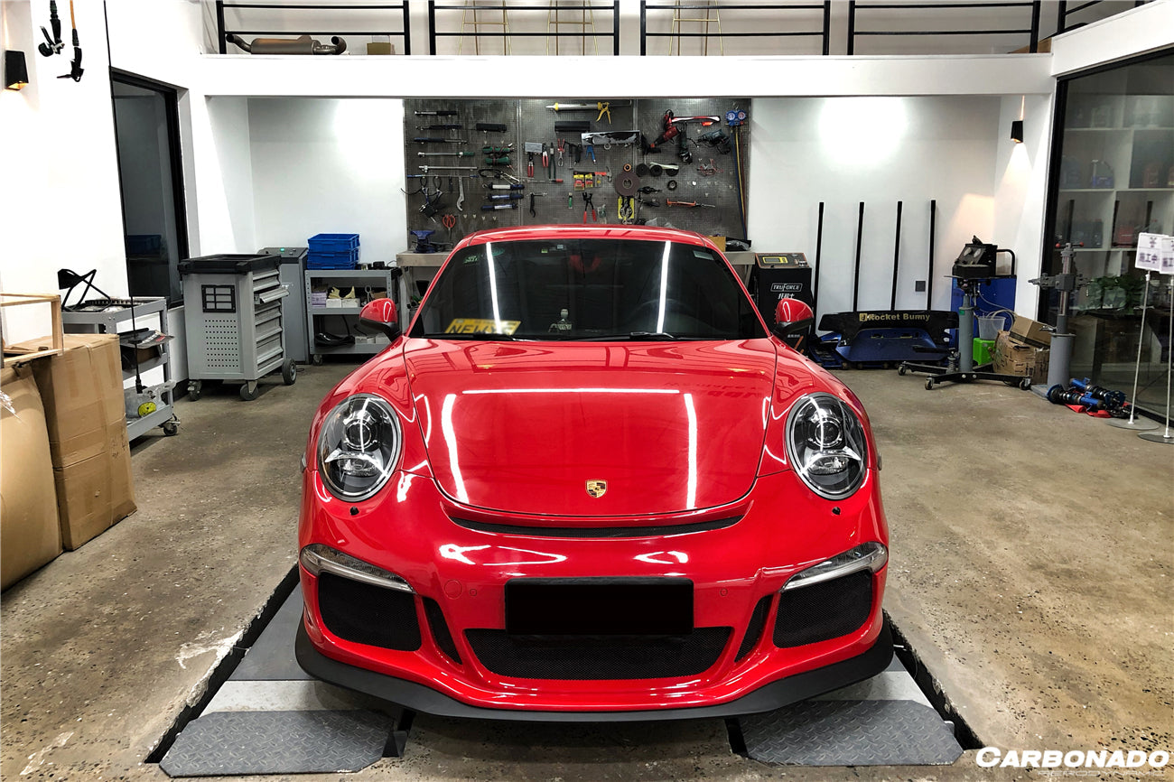 2012-2015 Porsche 911 991.1 Carrera/Targa S/4/4S GT3 Style Front Bumper - Carbonado Aero