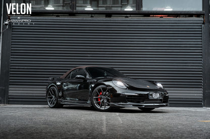 2012-2015 Porsche 911 991 Carrera/S VRS Style Carbon Fiber Side Skirts - Carbonado Aero