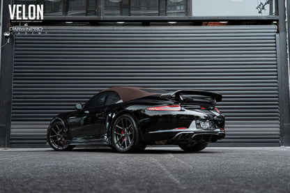 2012-2015 Porsche 911 991 Carrera/S VRS Style Carbon Fiber Side Skirts - Carbonado Aero