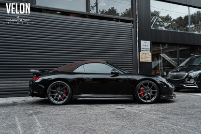 2012-2015 Porsche 911 991 Carrera/S VRS Style Carbon Fiber Side Skirts - Carbonado Aero