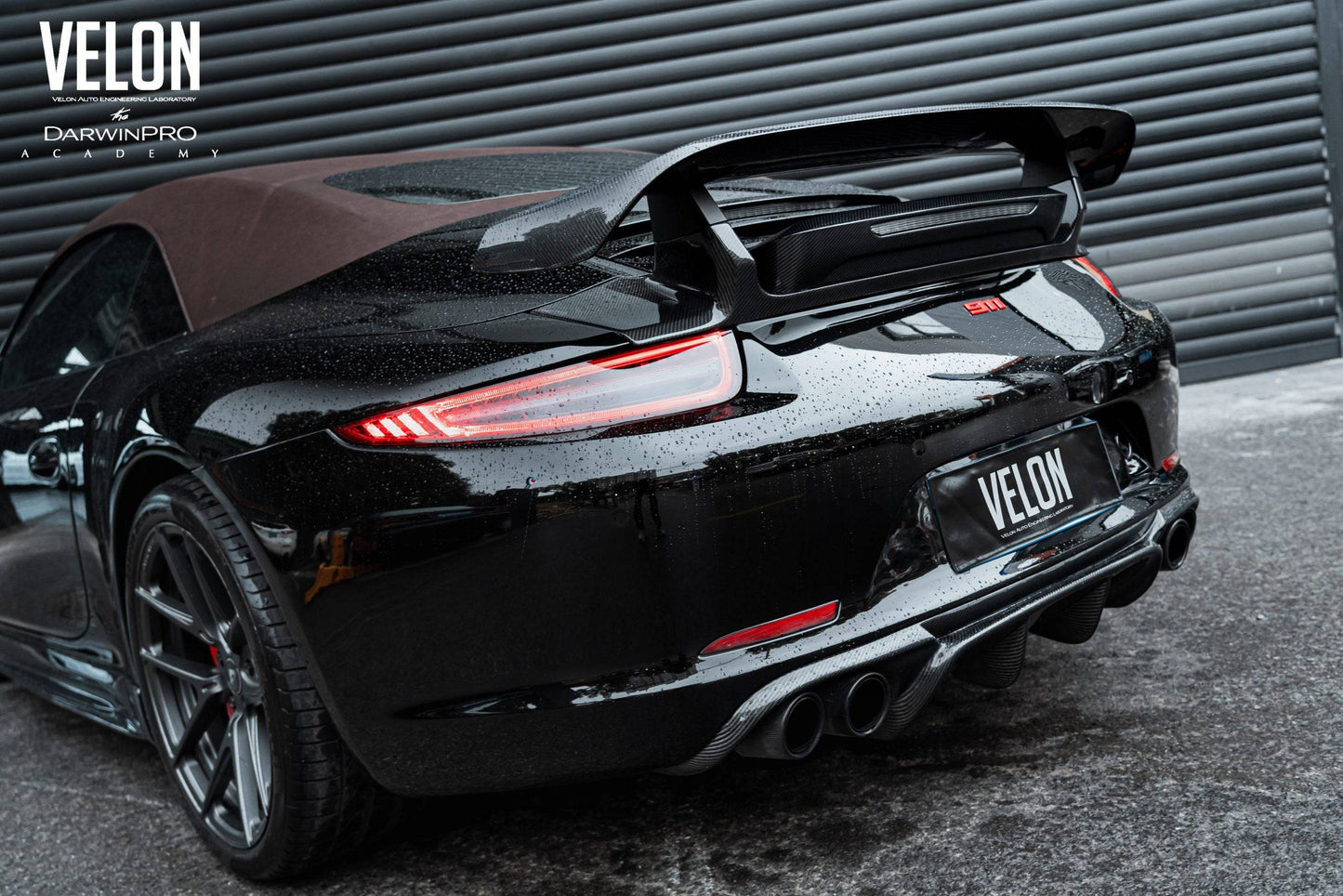 2012-2015 Porsche 911 991.1 Carrera/S/4S TA Style Trunk Spoiler - Carbonado Aero