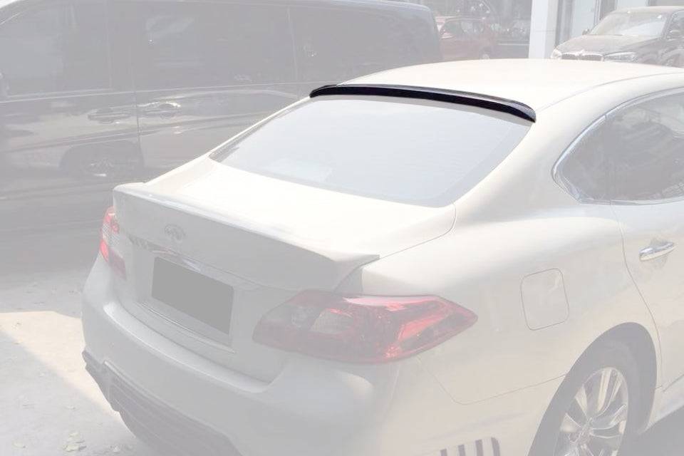 2011-2014 Infiniti Q70 M37 M35 M25 WD Style Roof Spoiler - Carbonado