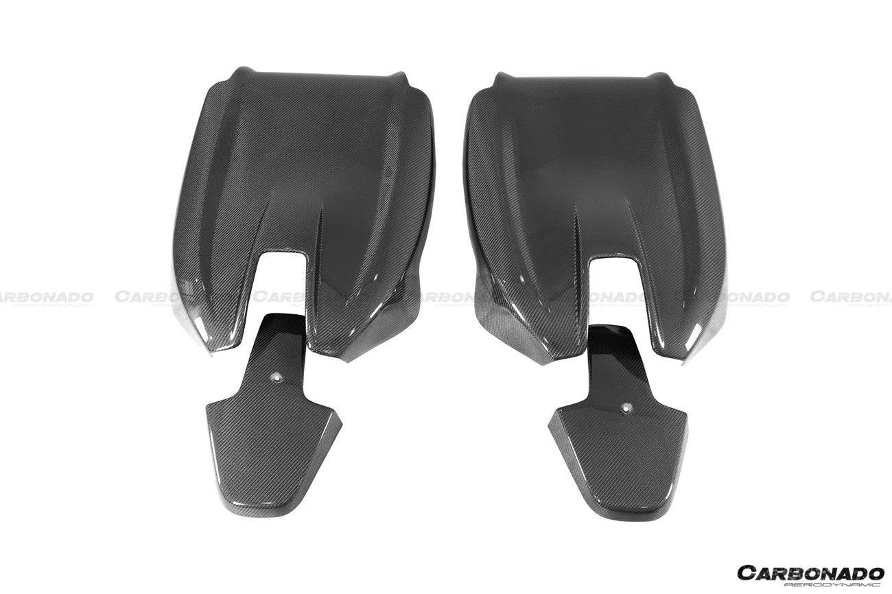 2021-UP BMW M4 G82/G83 OE Style Carbon Fiber Seat-back Cover Replacement - Carbonado Aero