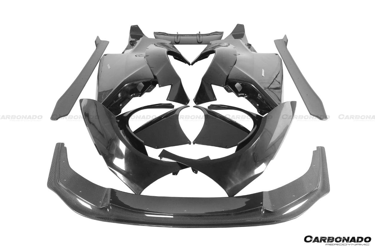 2015-2020 Lamborghini Huracan LP610 DE Style Aero Full Body Kit - Carbonado Aero