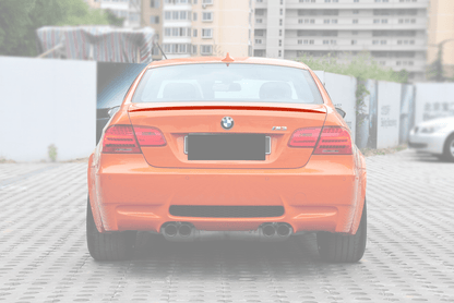 2008-2012 BMW E92 3 Series M3 Style Carbon Fiber Trunk Spoiler - Carbonado