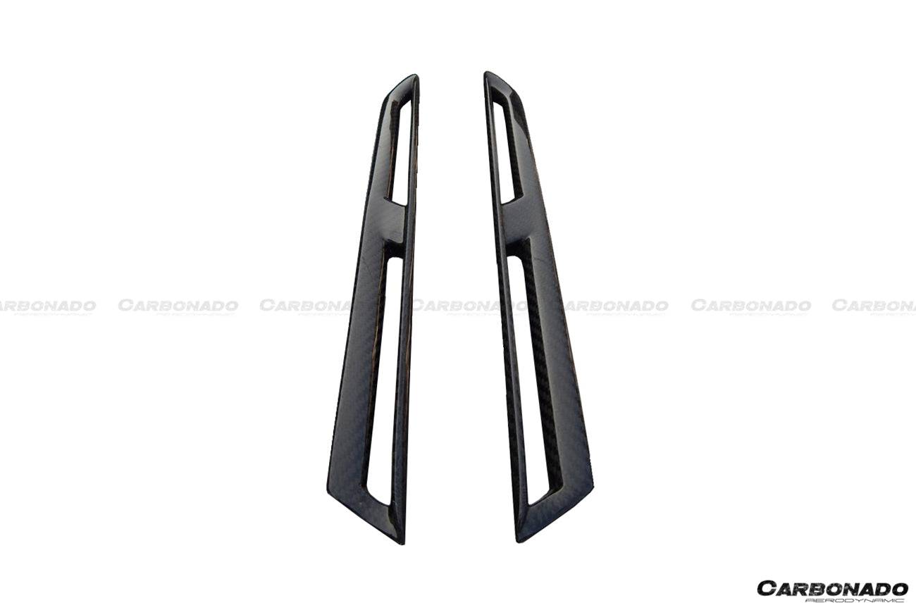2008-2022 Nissan GTR R35 CBA/DBA/EBA OEM Style Carbon Fiber Fender Vents - Carbonado Aero