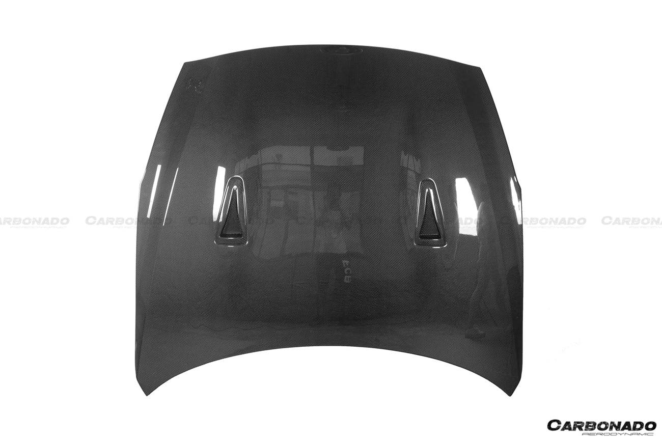 2008-2016 Nissan GTR R35 CBA/DBA OEM Style Carbon Fiber Hood - Carbonado