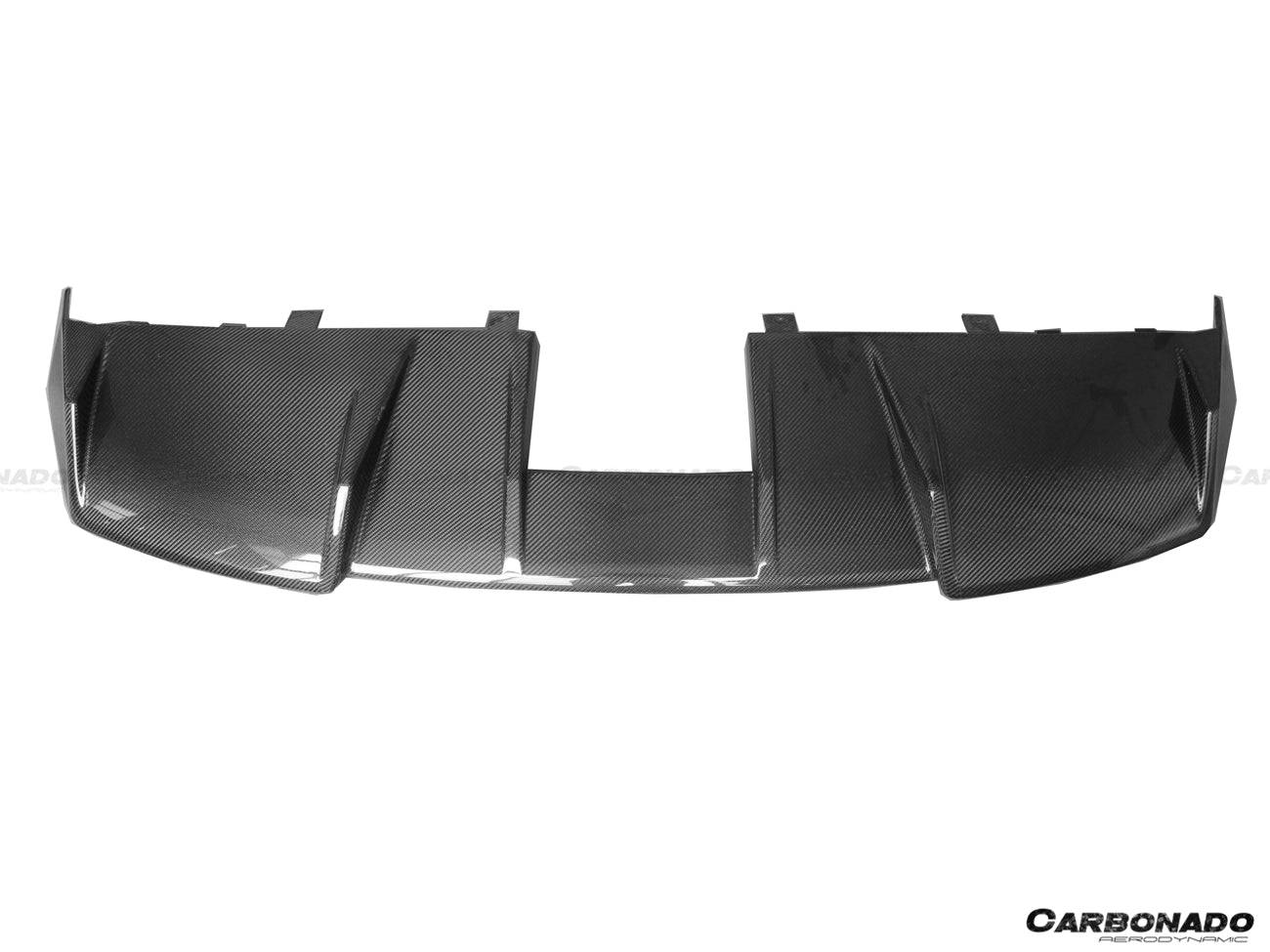 2004-2008 Lamborghini Gallardo OEM Style Carbon Fiber Rear Diffuser - Carbonado Aero