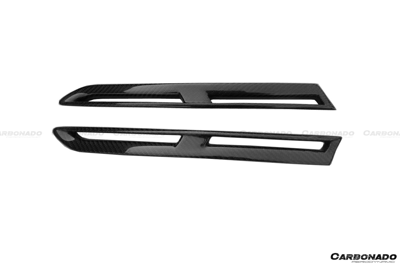 2008-2022 Nissan GTR R35 CBA/DBA/EBA OEM Style Carbon Fiber Fender Vents - Carbonado Aero
