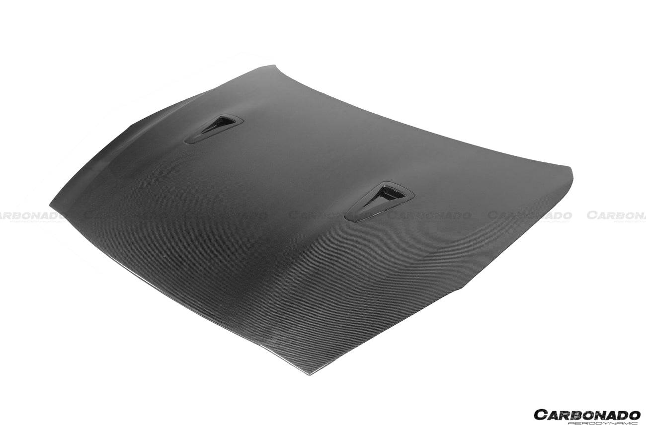 2008-2016 Nissan GTR R35 CBA/DBA OEM Style Carbon Fiber Hood - Carbonado
