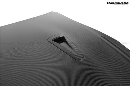 2008-2016 Nissan GTR R35 CBA/DBA OEM Style Carbon Fiber Hood - Carbonado