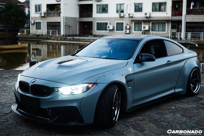 2014-2020 BMW F82/F83 M4 DE Style Fender Flares - Carbonado Aero