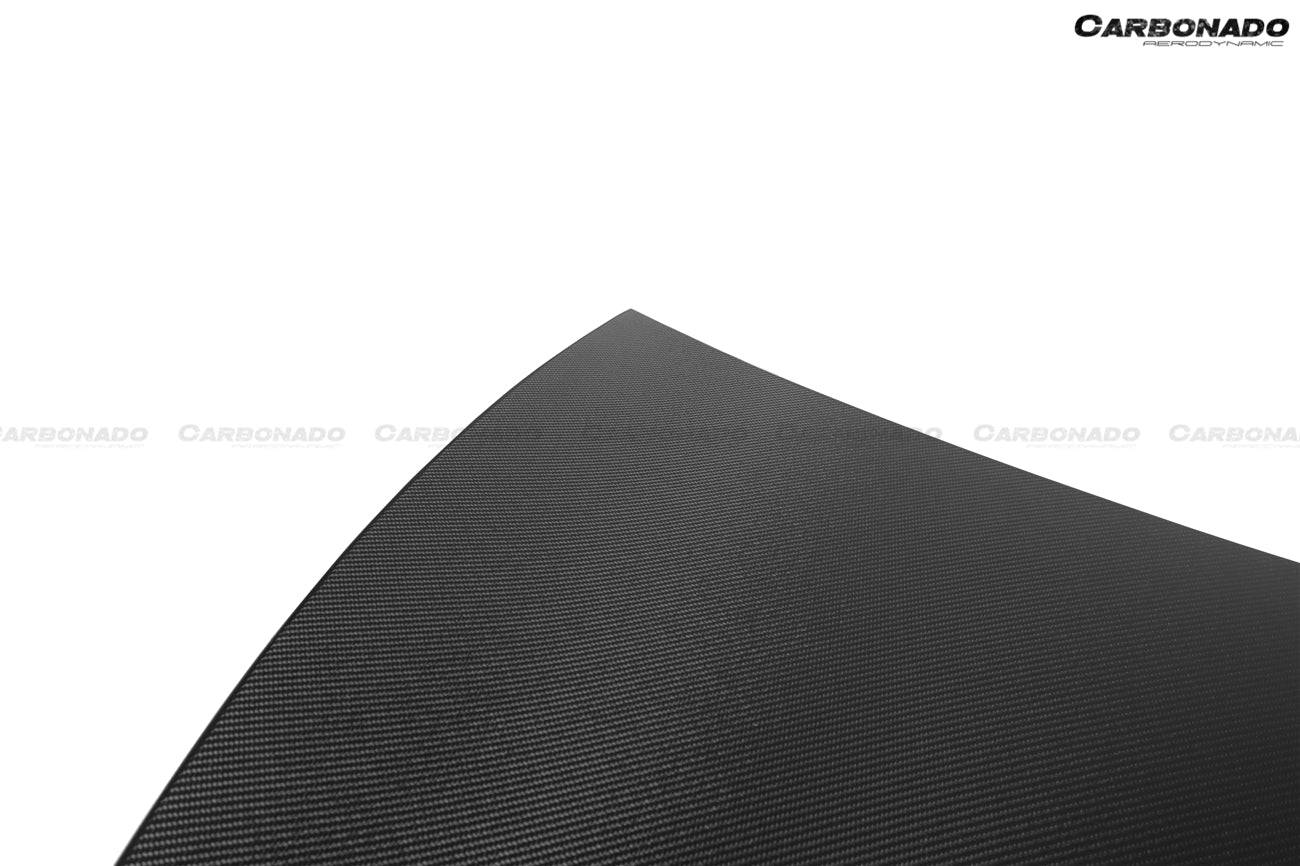 2017-2023 Tesla Model 3 OEM Style Carbon Fiber Hood - Carbonado Aero