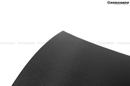 2017-2023 Tesla Model 3 OEM Style Carbon Fiber Hood - Carbonado Aero
