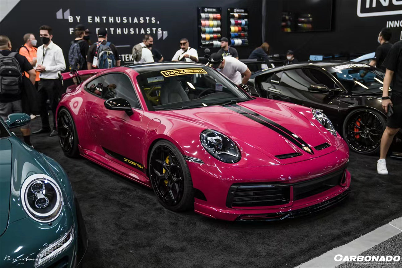 2019-2023 Porsche 911 992 Carrera/S/4/4S/Targa/Cabriolet GT3 Style Hood - Carbonado Aero