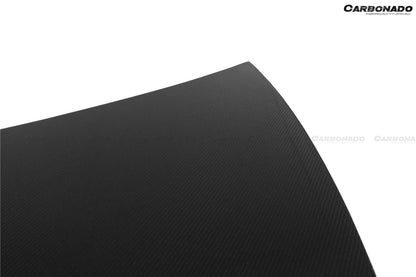 2017-2023 Tesla Model 3 OEM Style Carbon Fiber Hood - Carbonado Aero
