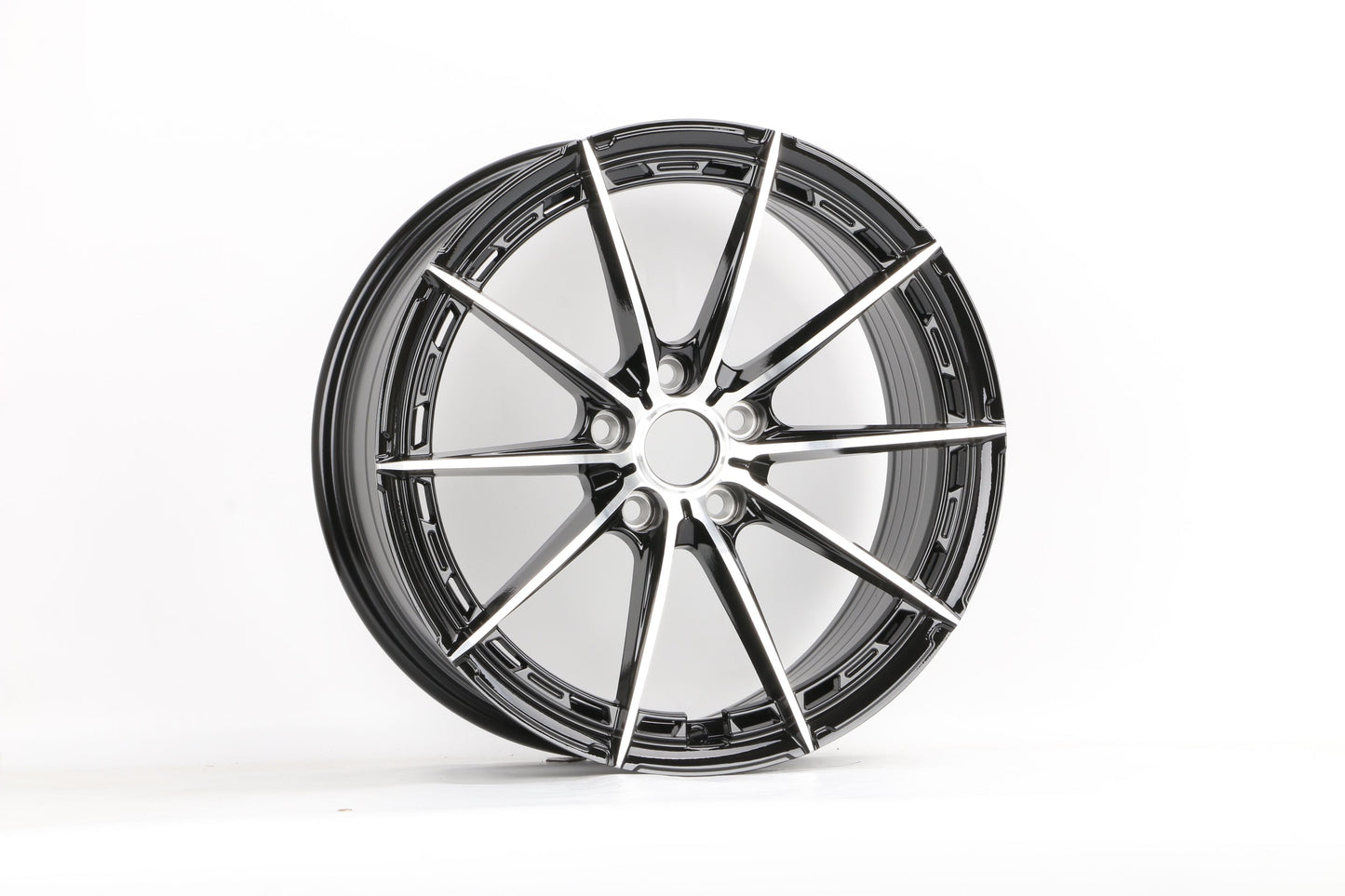 E169 Black Machined Face 19x8.5 ET35 5.114 - Square Set (4 Wheels)