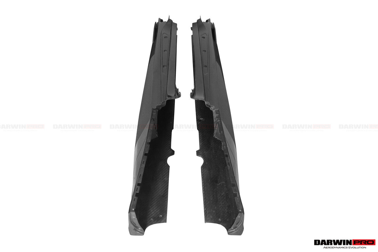 2015-2022 Lamborghini Huracan LP610/LP580/EVO BKSSII Style Side Skirts - DarwinPRO Aerodynamics