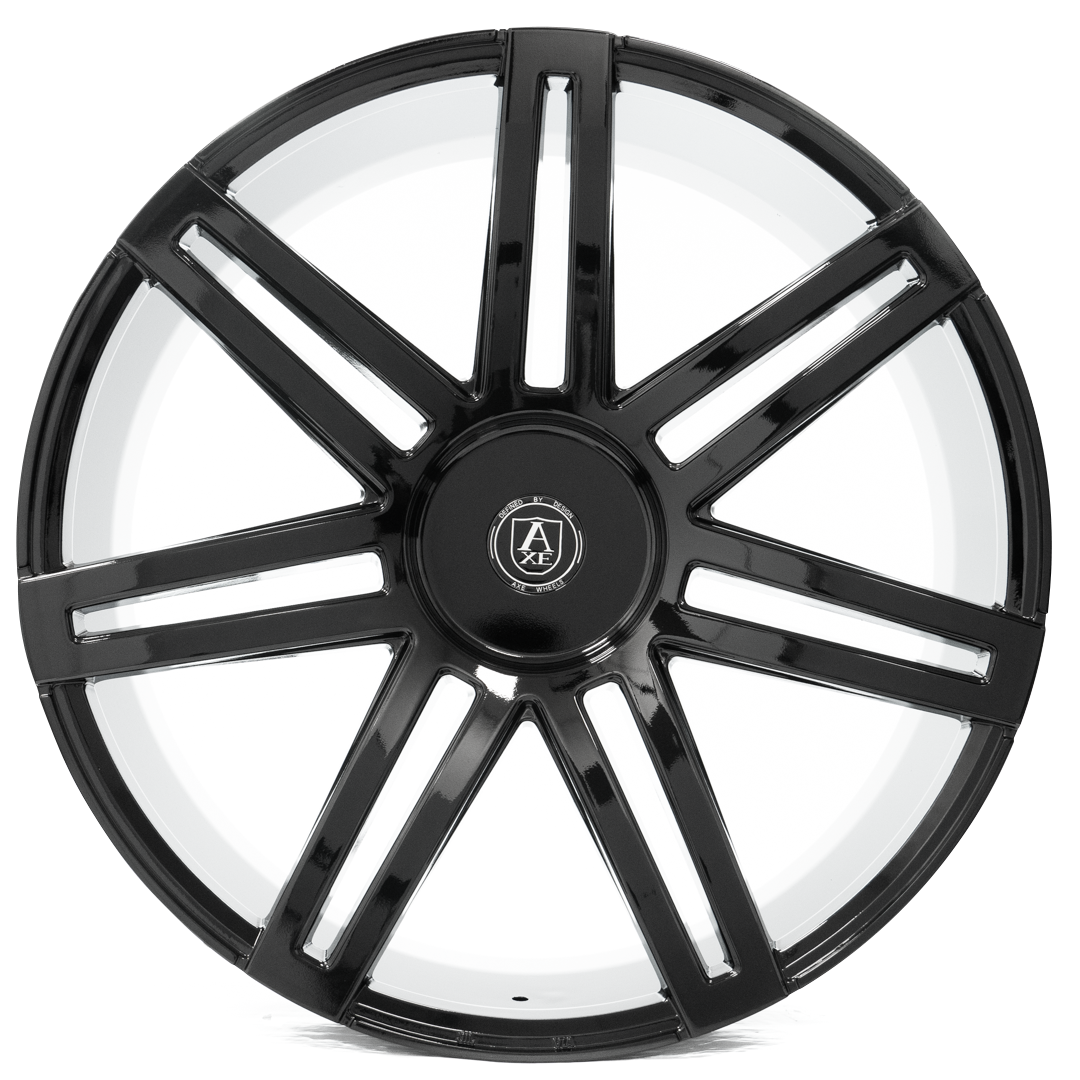 AXE WHEELS EX26 GLOSS BLACK 24x10 ET28 6x120 (Square Set of 4)