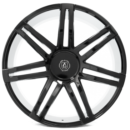 AXE WHEELS EX26 GLOSS BLACK 24x10 ET28 5x110 (Square Set of 4)