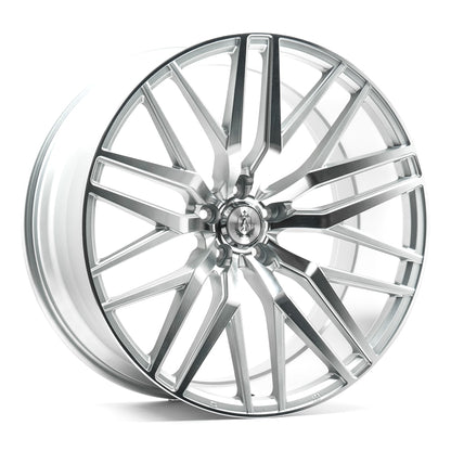AXE WHEELS EX30 SILVER 20x8.5 ET40 5x115 (Square Set of 4)