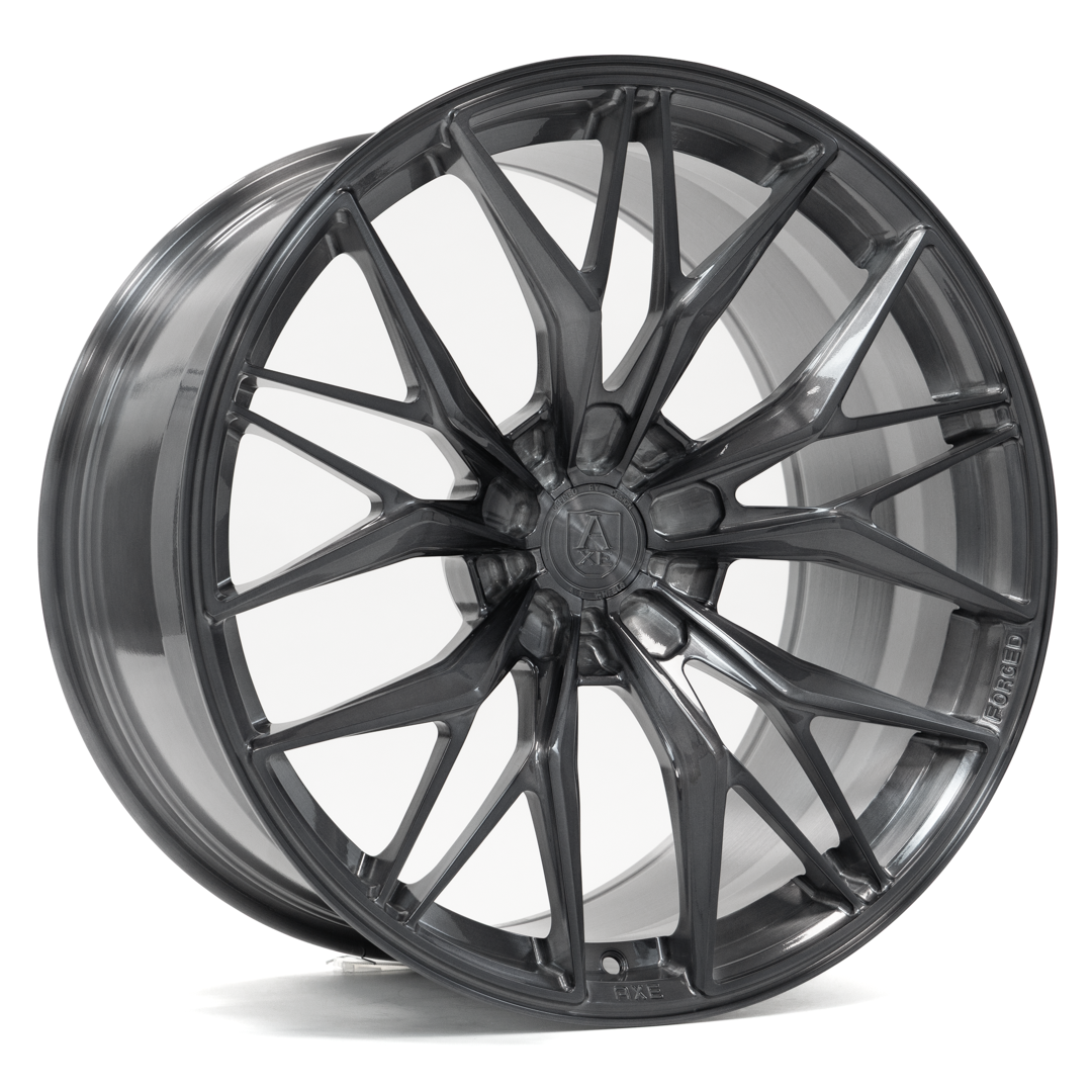 AXE WHEELS EX55-RF GREY 20 (20x10 / 20x11) 5x112 (Staggered Set of 4)