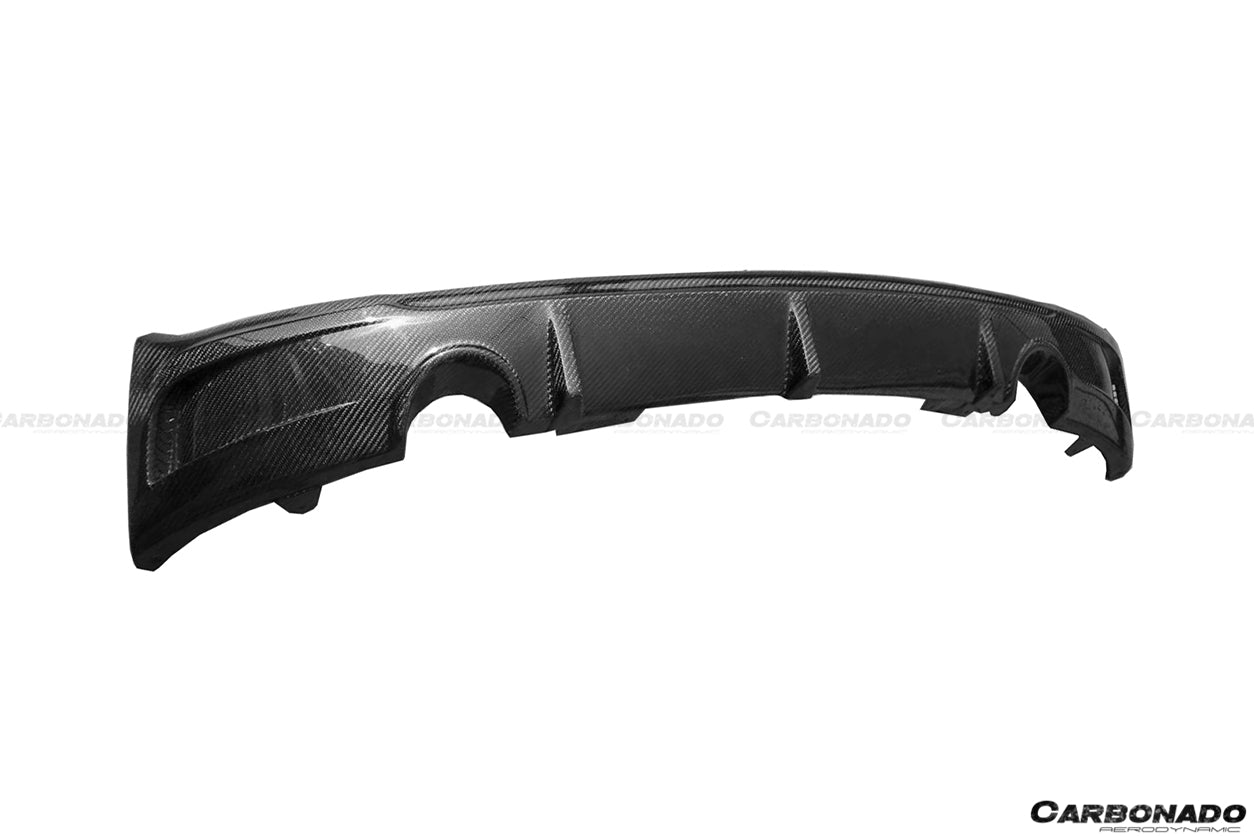 2013-2016 BMW 2 Series F22/F23 EXOT Style Rear Lip (M-Tech Only) - Carbonado