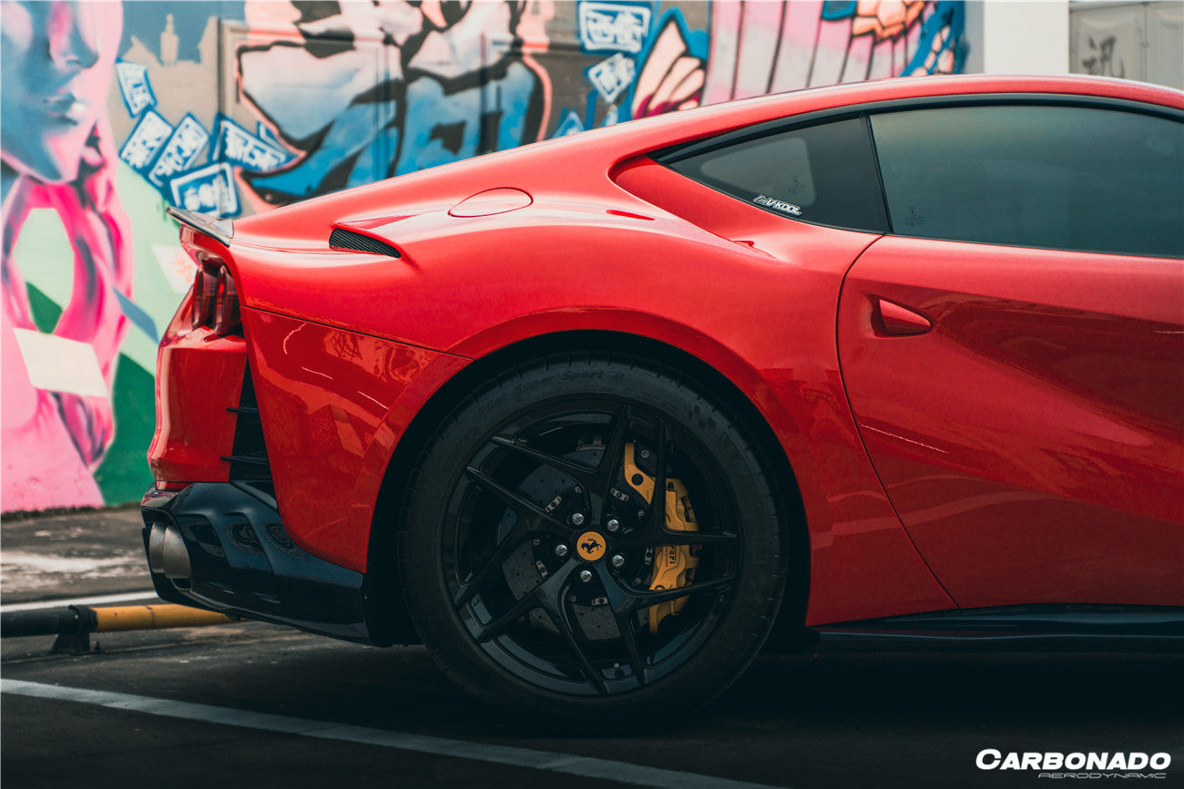 2019-UP Ferrari 812 Superfast MSY Style Trunk Spoiler - Carbonado