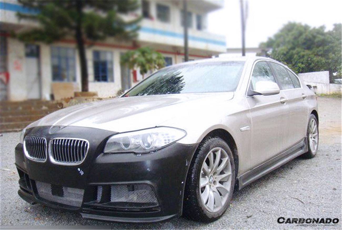 2011-2016 BMW F10 5 Series M Style Side Skirts - Carbonado