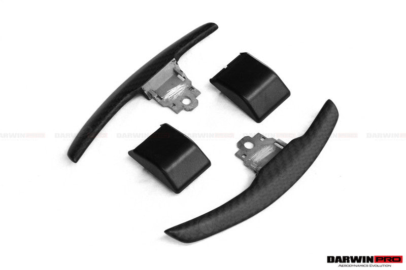 2014-2020 BMW M3 F80/F81 & M4 F82/F83 Dry Carbon Fiber Shift Paddles - DarwinPRO Aerodynamics