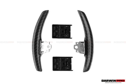 2014-2020 BMW M3 F80/F81 & M4 F82/F83 Dry Carbon Fiber Shift Paddles - DarwinPRO Aerodynamics