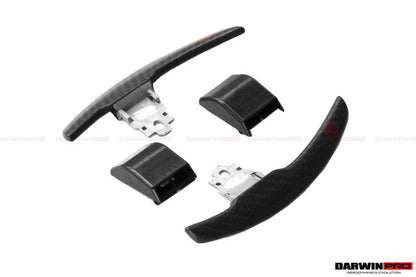 2014-2020 BMW M3 F80/F81 & M4 F82/F83 Dry Carbon Fiber Shift Paddles - DarwinPRO Aerodynamics