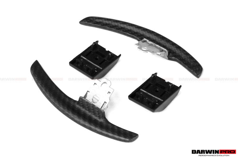 2014-2020 BMW M3 F80/F81 & M4 F82/F83 Dry Carbon Fiber Shift Paddles - DarwinPRO Aerodynamics