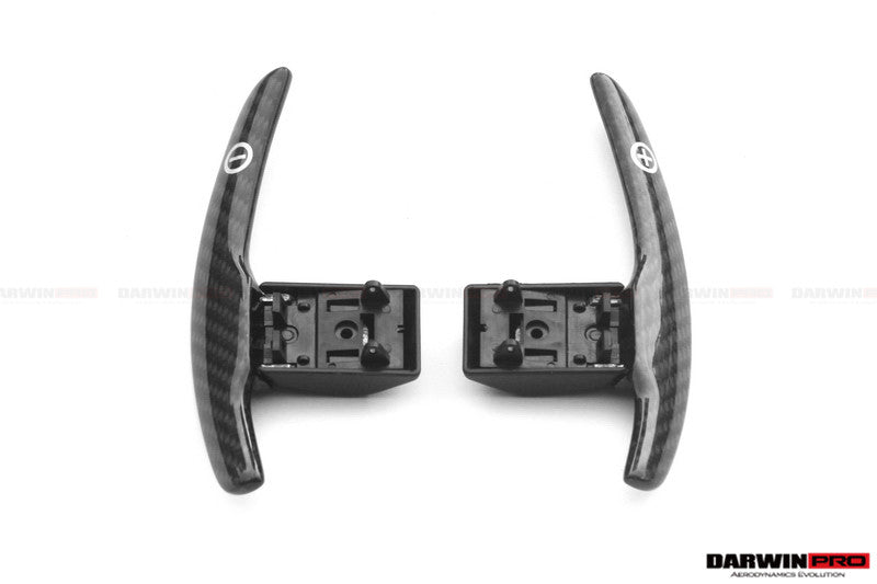 2014-2020 BMW M3 F80/F81 & M4 F82/F83 Dry Carbon Fiber Shift Paddles - DarwinPRO Aerodynamics