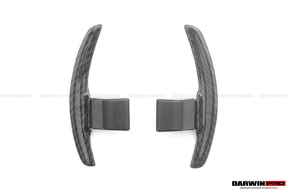 2014-2020 BMW M3 F80/F81 & M4 F82/F83 Dry Carbon Fiber Shift Paddles - DarwinPRO Aerodynamics