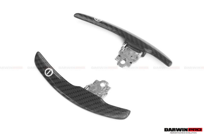 2014-2020 BMW M3 F80/F81 & M4 F82/F83 Dry Carbon Fiber Shift Paddles - DarwinPRO Aerodynamics