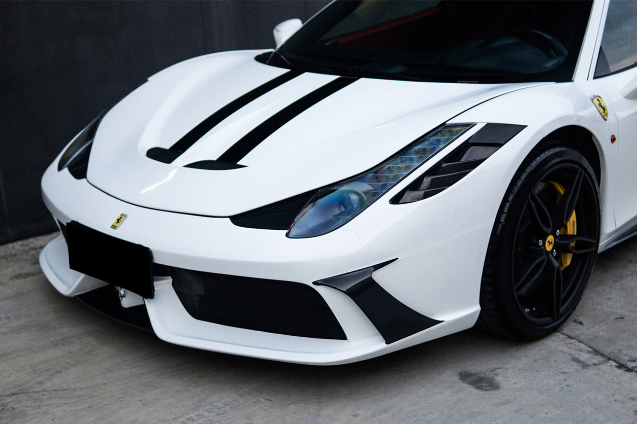 2010-2015 Ferrari 458 Coupe/Spyder Speciale Style Hood - DarwinPRO Aerodynamics