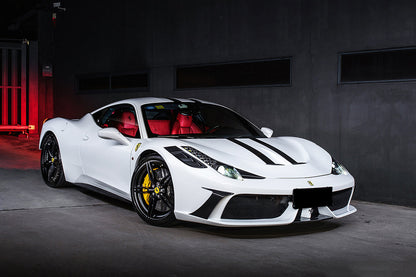 2010-2015 Ferrari 458 Coupe/Spyder Speciale Style Front Bumper - DarwinPRO Aerodynamics