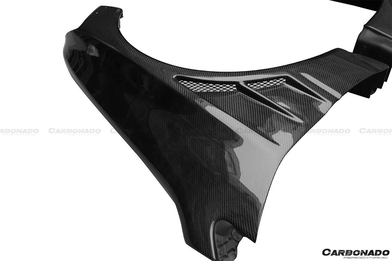 2003-2006 Mitsubishi Evo 7/8/9 D1 Style Carbon Fiber Fender - Carbonado Aero