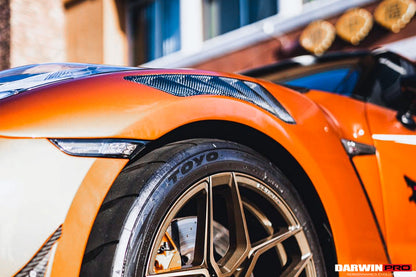 2008-2022 Nissan GTR R35 CBA/DBA/EBA NSM Style Partial Carbon Fiber Fender - DarwinPRO Aerodynamics