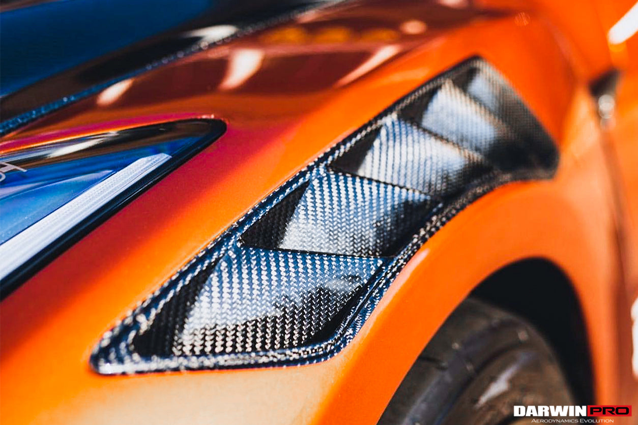 2008-2022 Nissan GTR R35 CBA/DBA/EBA NSM Style Partial Carbon Fiber Fender - DarwinPRO Aerodynamics